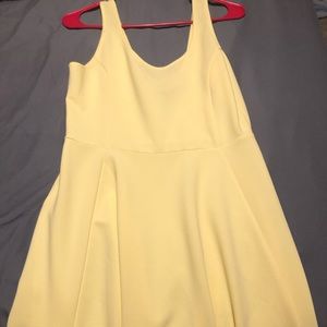 Divided Yellow Dress